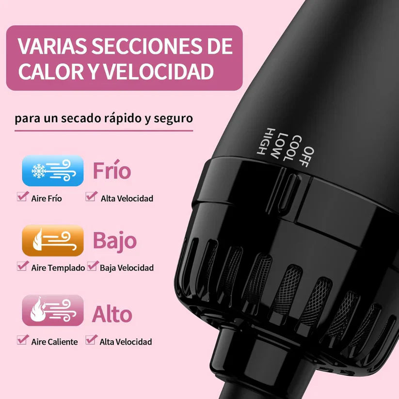 Cepillo Alisador 3 en 1