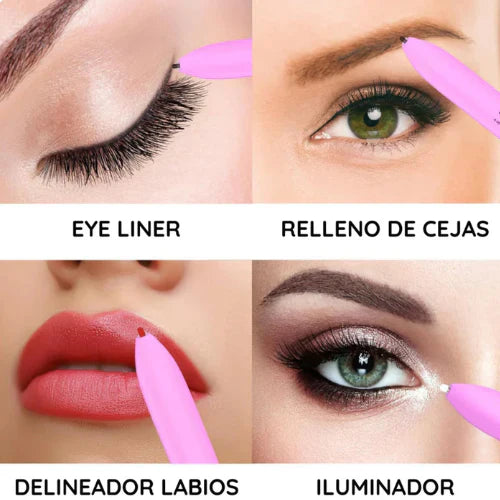 Lápiz de maquillaje 4 en 1