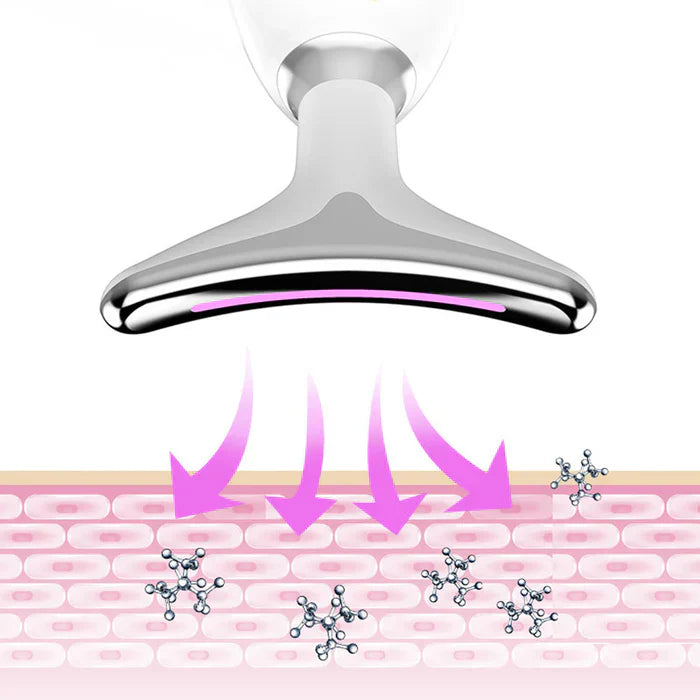 ✨Masajeador Facial Antiarrugas LED✨