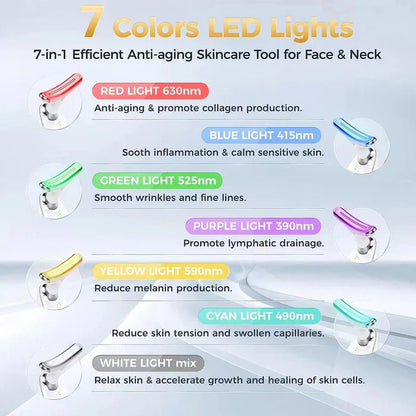 ✨Masajeador Facial Antiarrugas LED✨