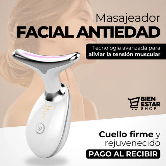 ✨Masajeador Facial Antiarrugas LED✨