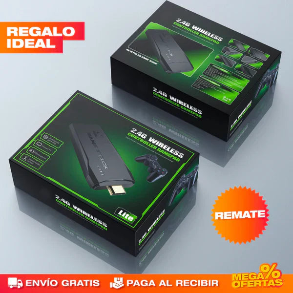 Consola Retro Game Stick 2 Controles