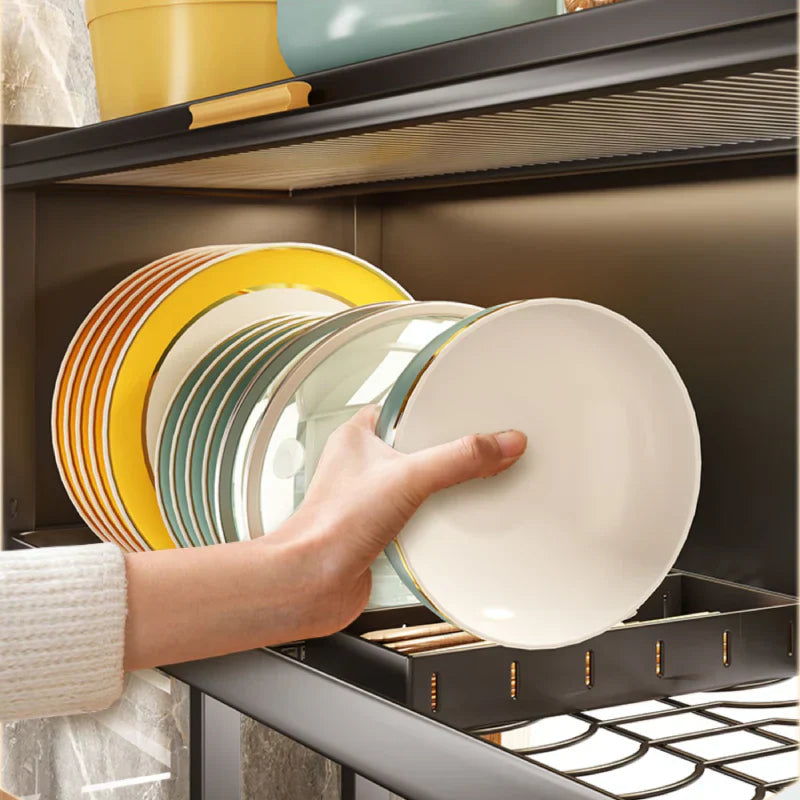 Escurridor y Organizador de Cocina 2 en 1 - 85 cm