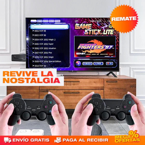 Consola Retro Game Stick 2 Controles