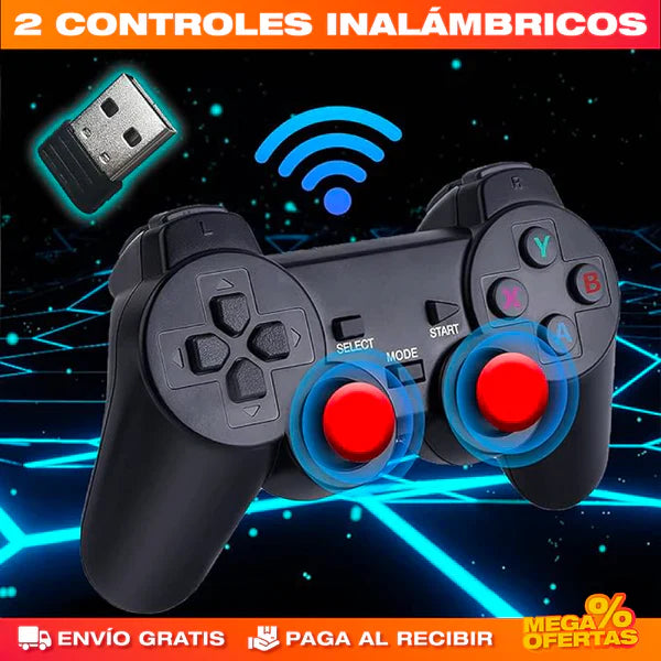 Consola Retro Game Stick 2 Controles