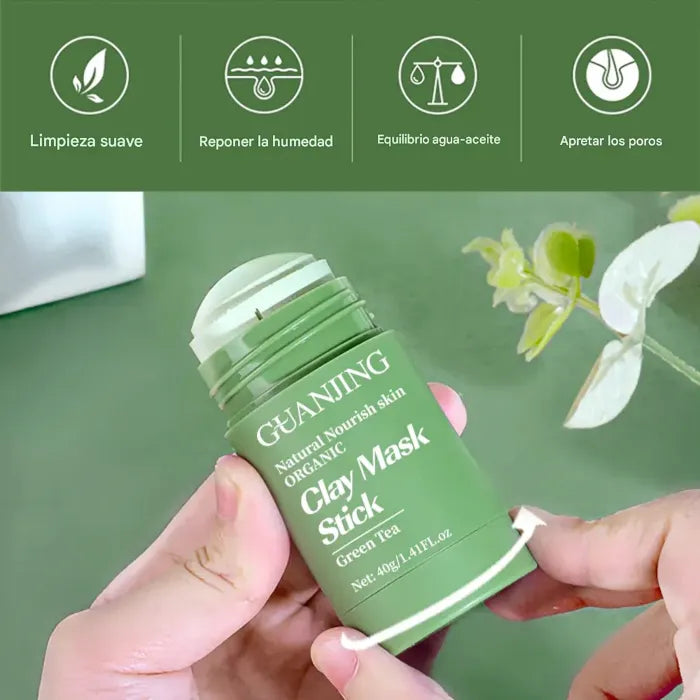 (OFERTA 2X1) Crystal Skin™ - Mascarilla en Barra ENRIQUECIDA con Té Verde
